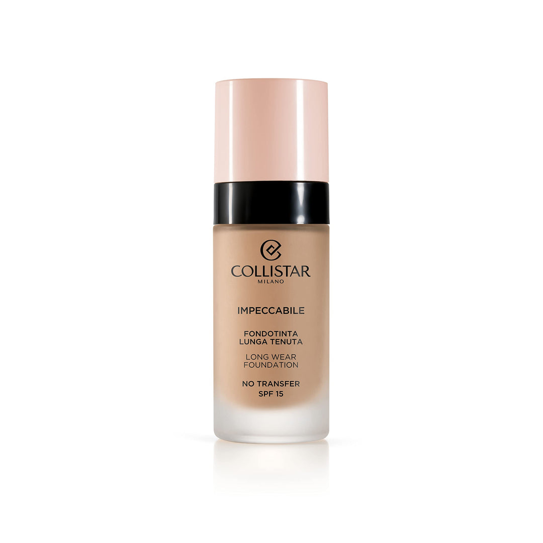 30 ml cream‑matte foundation bottle, shade 4N, compact pump packaging