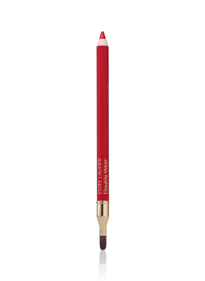 Red oil-enriched lip liner with integrated brush, 1.2 g, Unisex