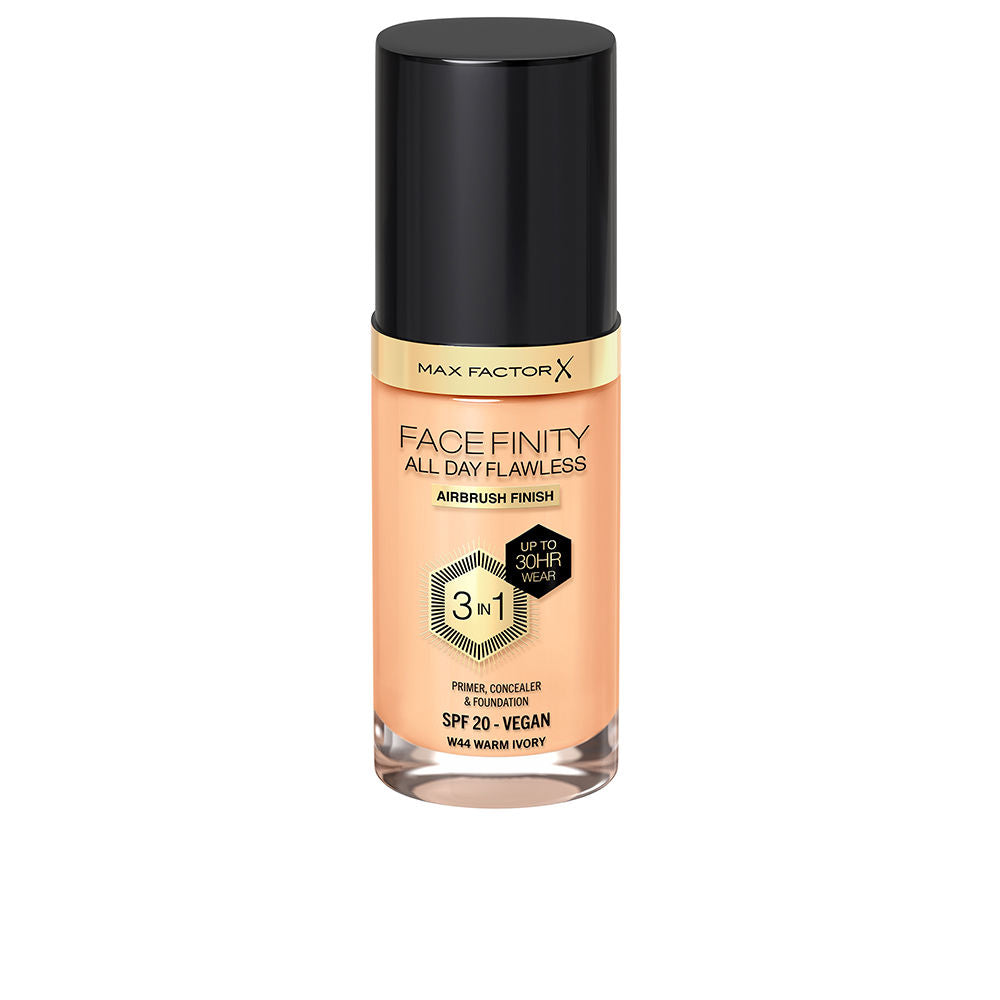 30 ml tube of 3‑in‑1 matte foundation in warm ivory, Unisex