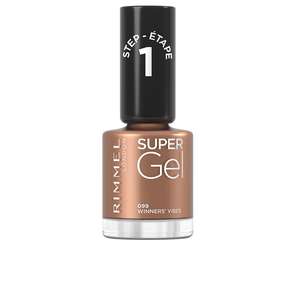 12 ml bottle of glossy patent gel-effect nail polish, shade 99 Winners Vibes