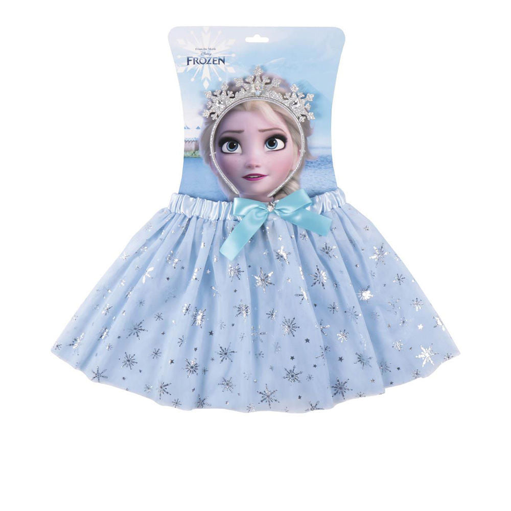 Unisex tulle tutú skirt with crown headband, layered polyester tulle set