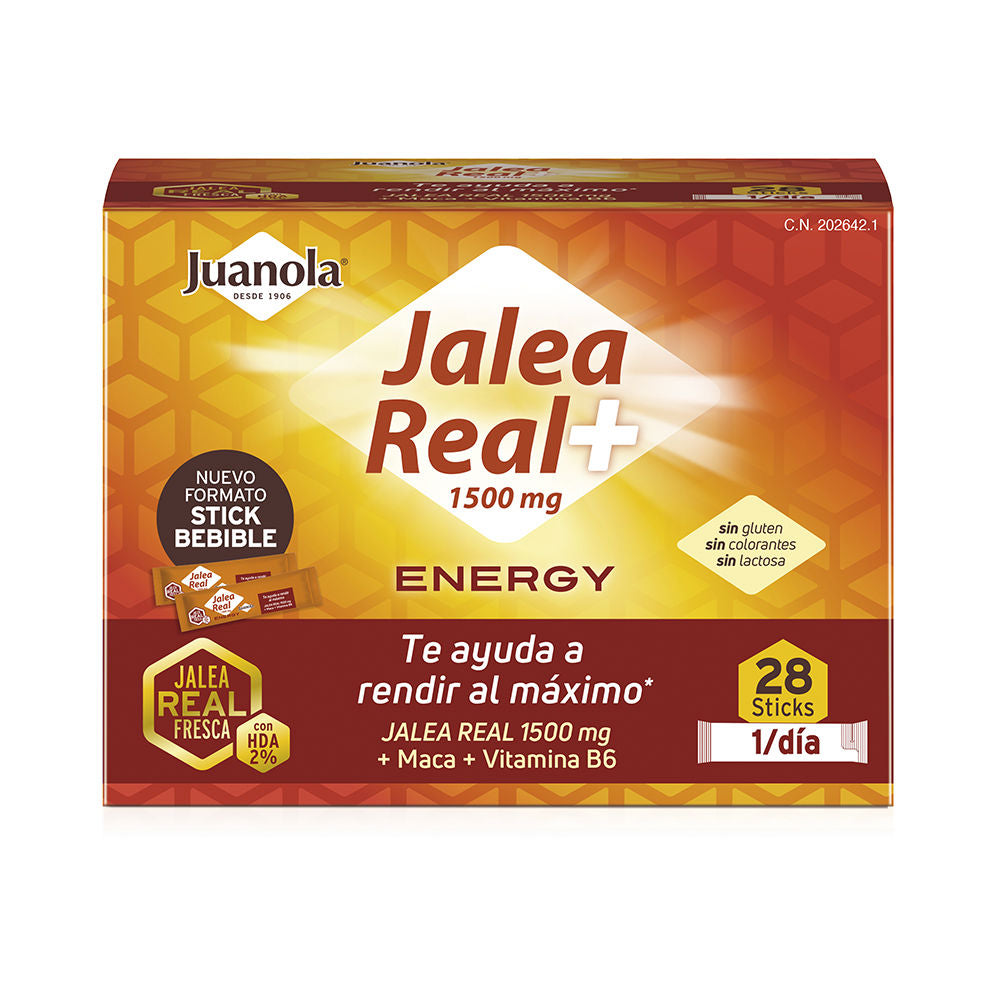 Box of 28 single-dose royal jelly vials with honey and baobab, Unisex supplement