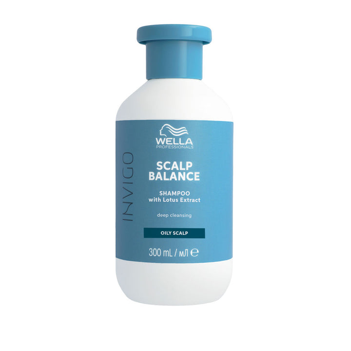 300 ml clear clarifying shampoo bottle with lotus extract, for oily scalp, Unisex