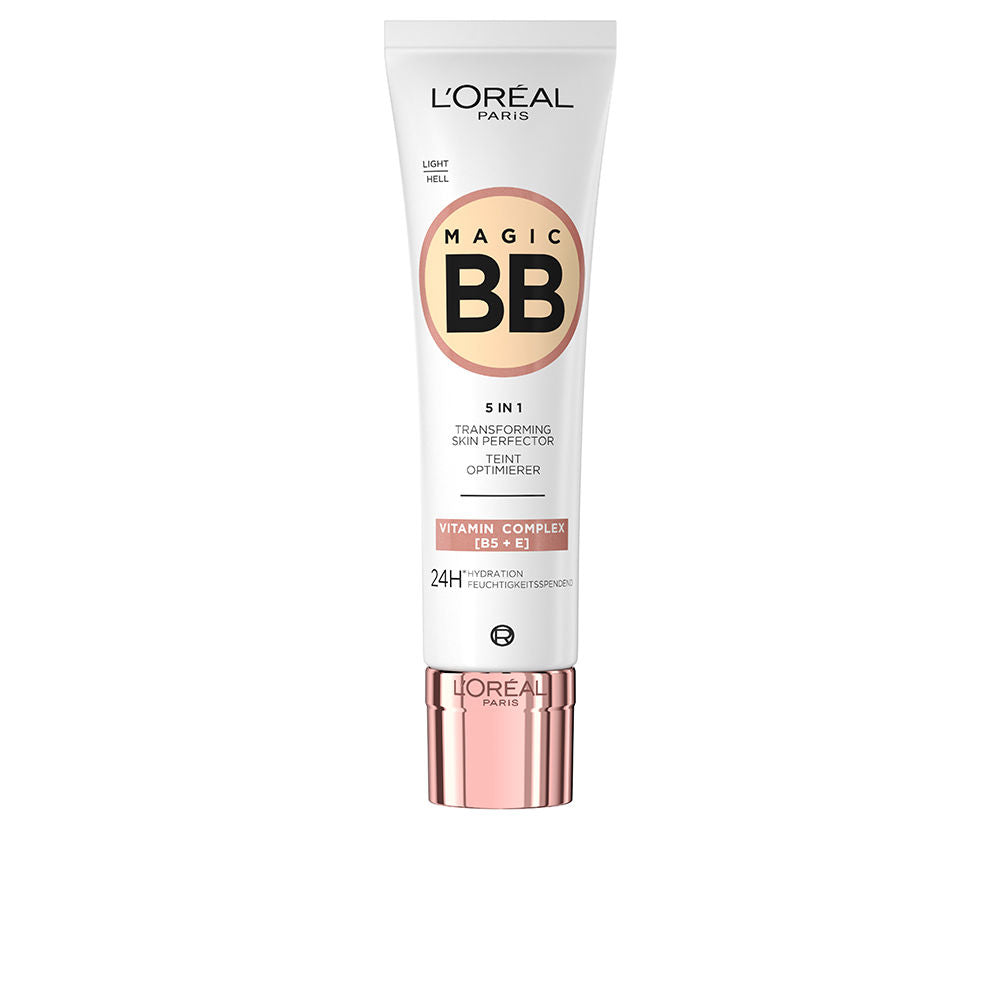 30 ml light BB cream tube, light tint, SPF 10, Unisex
