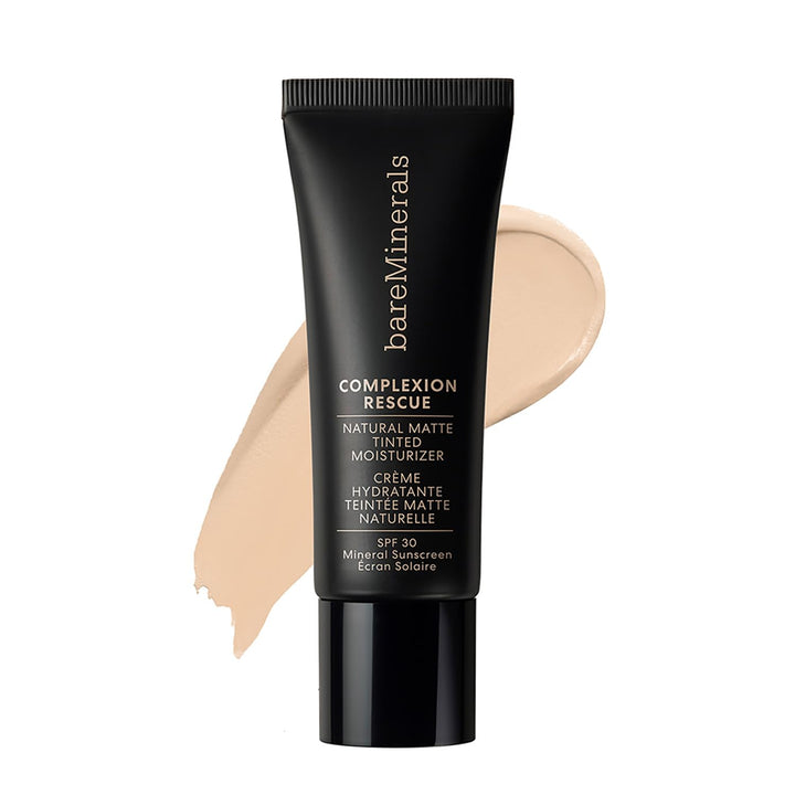 35 ml tinted mineral moisturiser tube, mattifying SPF 30, Birch shade