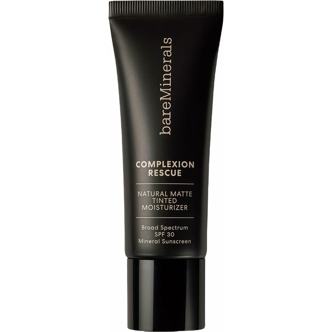 35 ml tube of tinted mineral hydrating cream in Terra shade, matte finish