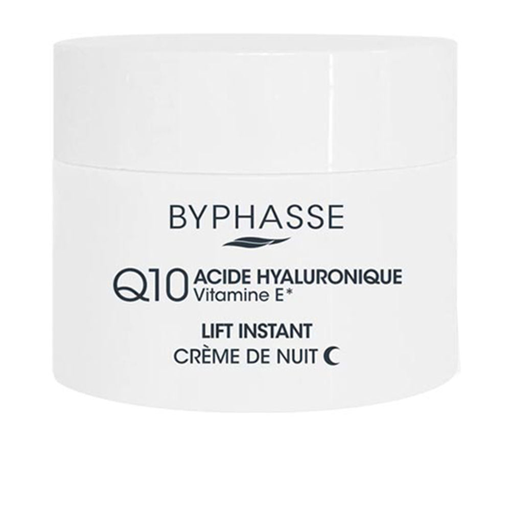 50 ml jar of Q10 night repair cream with rich texture for Women