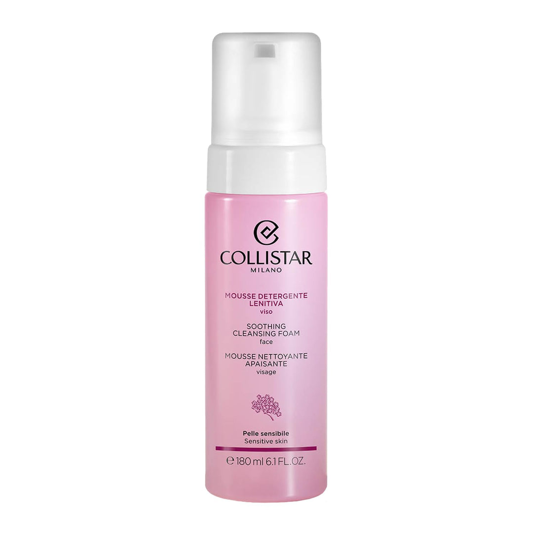 180 ml white foaming cleanser bottle with dissolvable sugar granules, gentle formula for Women