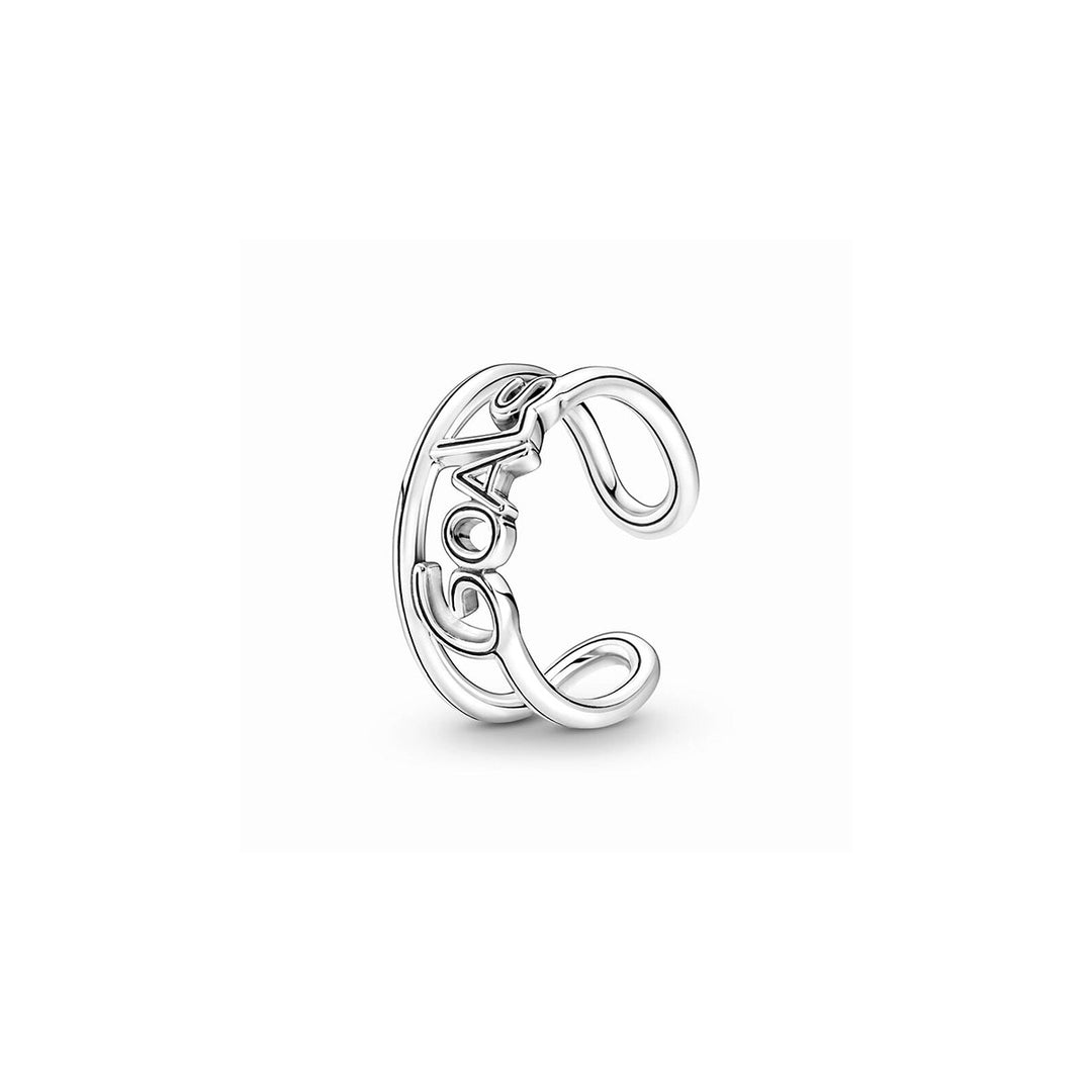 Sleek Modern Silver Band with Subtle Shine
