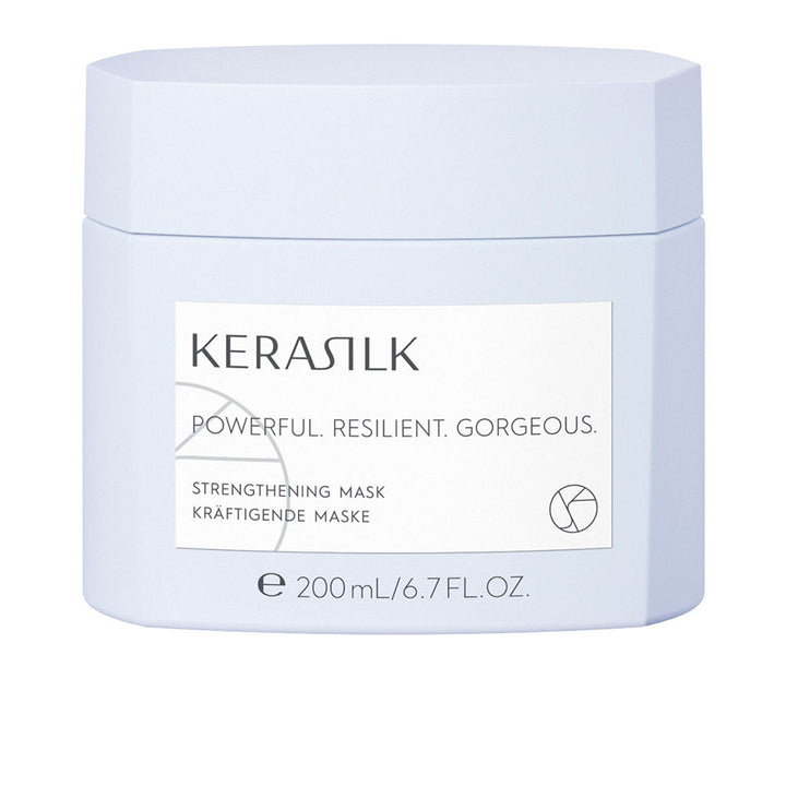 200 ml tube of strengthening hair mask with silk biomimetic ingredients