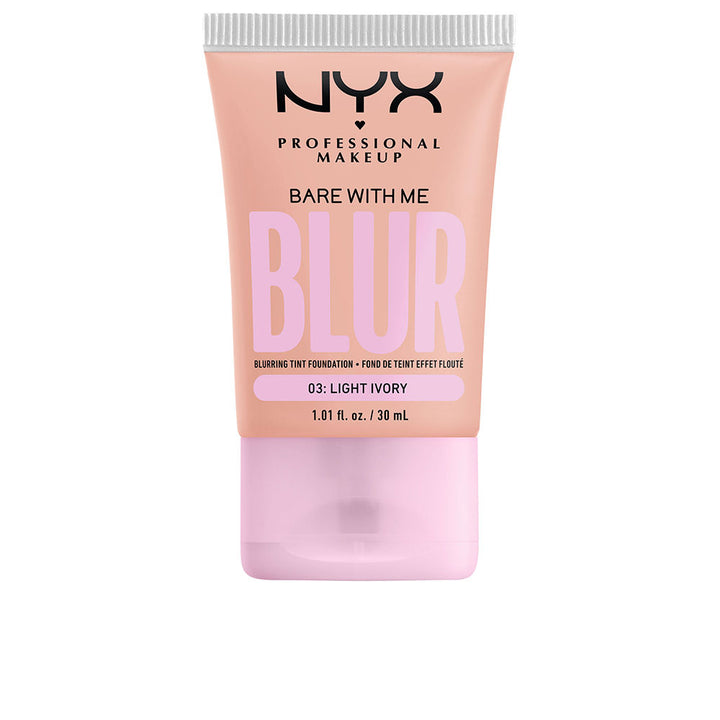 30 ml light ivory foundation bottle, creamy natural finish, Unisex
