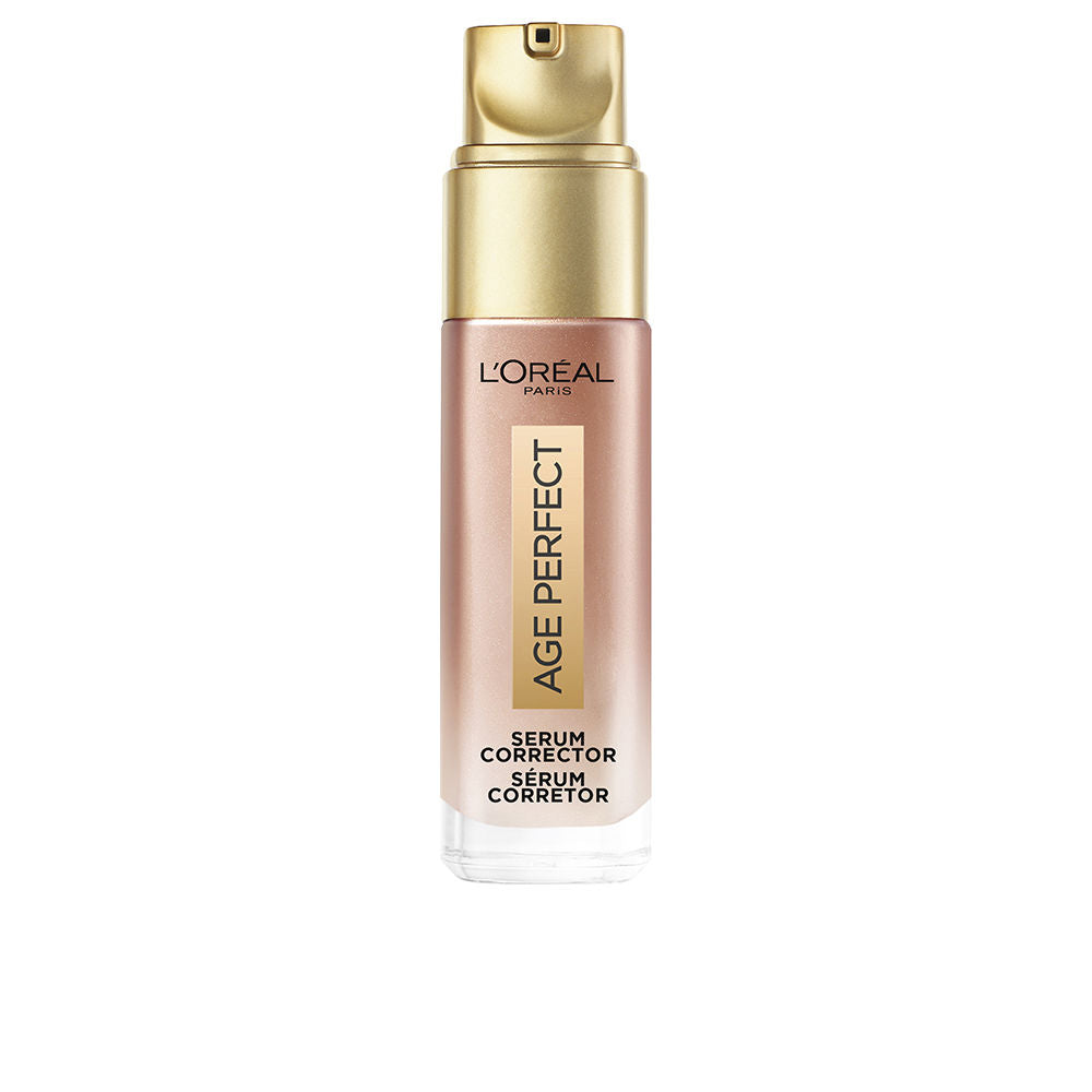 30 ml slim pump serum bottle; pale pink liquid, peony extract label