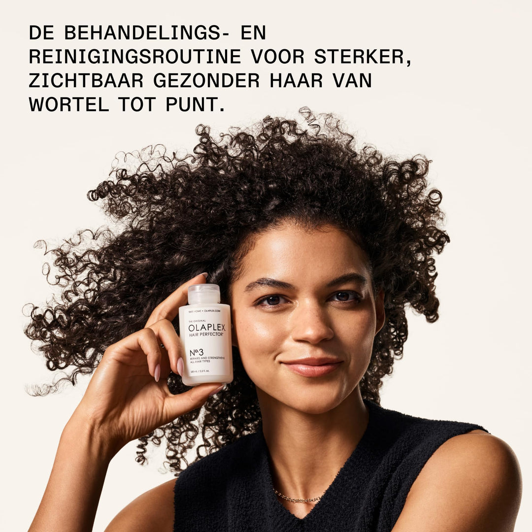100 ml lightweight bond-repair hair serum in clear bottle, Unisex treatment