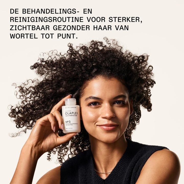 100 ml lightweight bond-repair hair serum in clear bottle, Unisex treatment