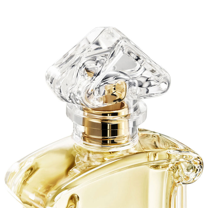 Glass perfume bottle, pale liquid, 75 ml, floral-woody fragrance for Women