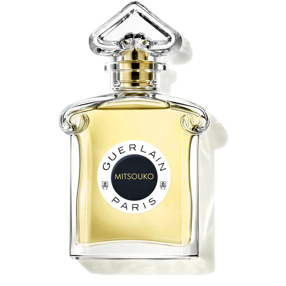 Glass perfume bottle, 75 ml, chypre-peach fragrance, floral-woody notes
