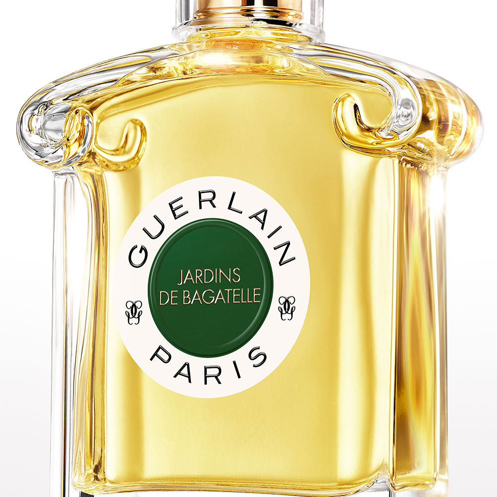 Glass inverted-heart perfume bottle, 75 ml, floral eau de parfum