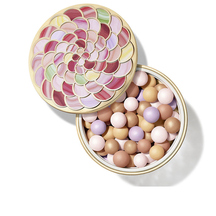 Compact of multicolour matte and pearlescent powder pearls, 25 g, shade 02-Rose