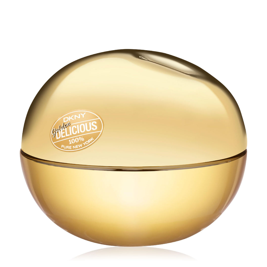 50 ml glass perfume bottle with golden apple-inspired fragrance for Women