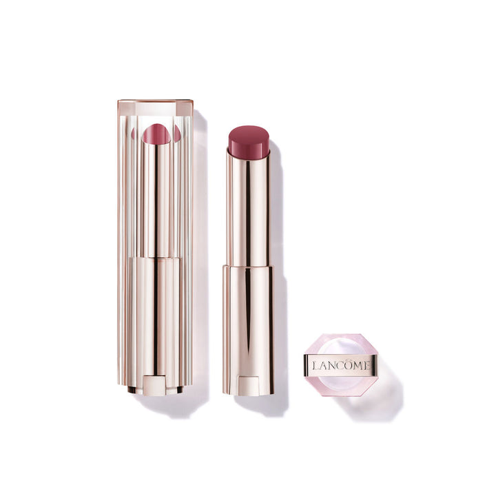 Tubed butter-glow lip balm, soft glossy finish, Unisex shade