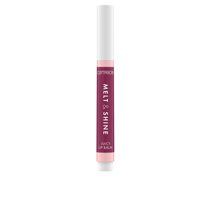 Slim click‑pen lip balm in deep garnet shade, glossy finish, 1.3 g