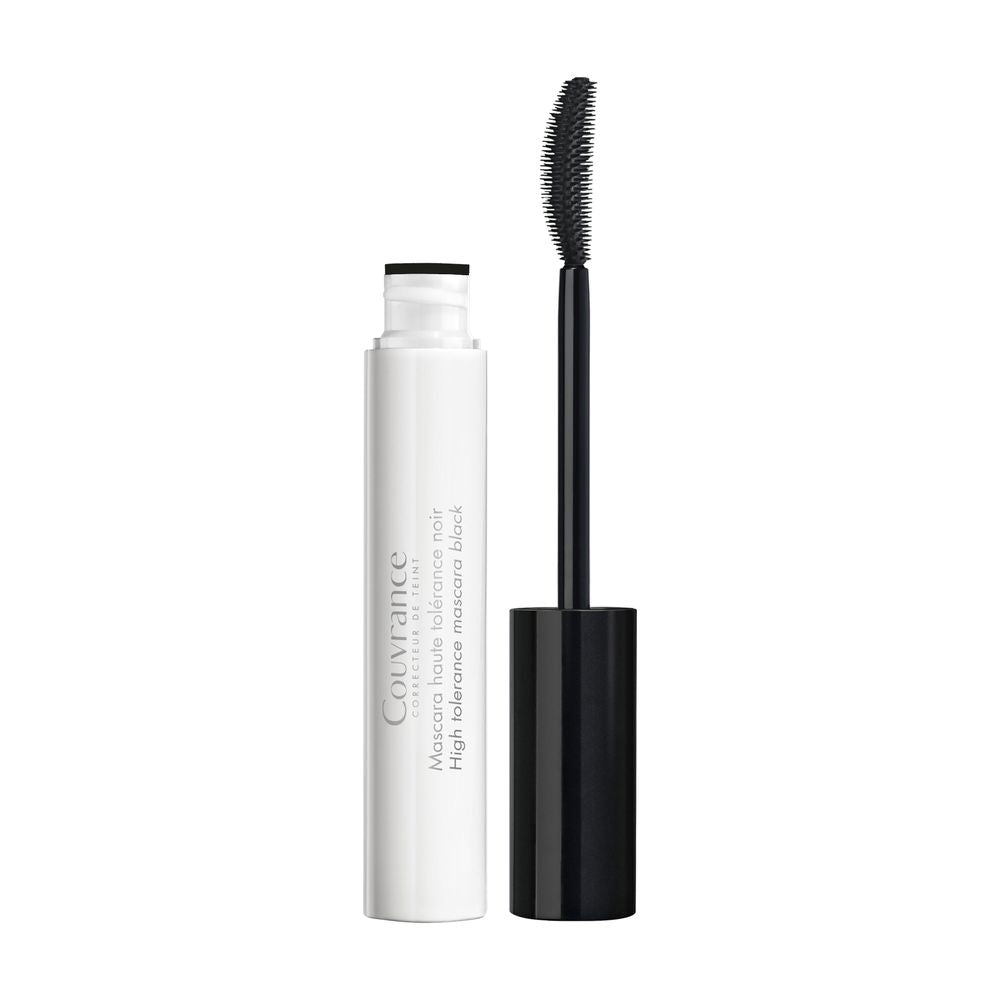 Black tube of Avène Couvrance 3‑in‑1 mascara with curved anti‑clump brush