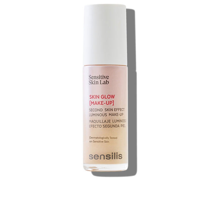 30 ml beige tinted base bottle, luminous hydrating finish, shade 02 Beige