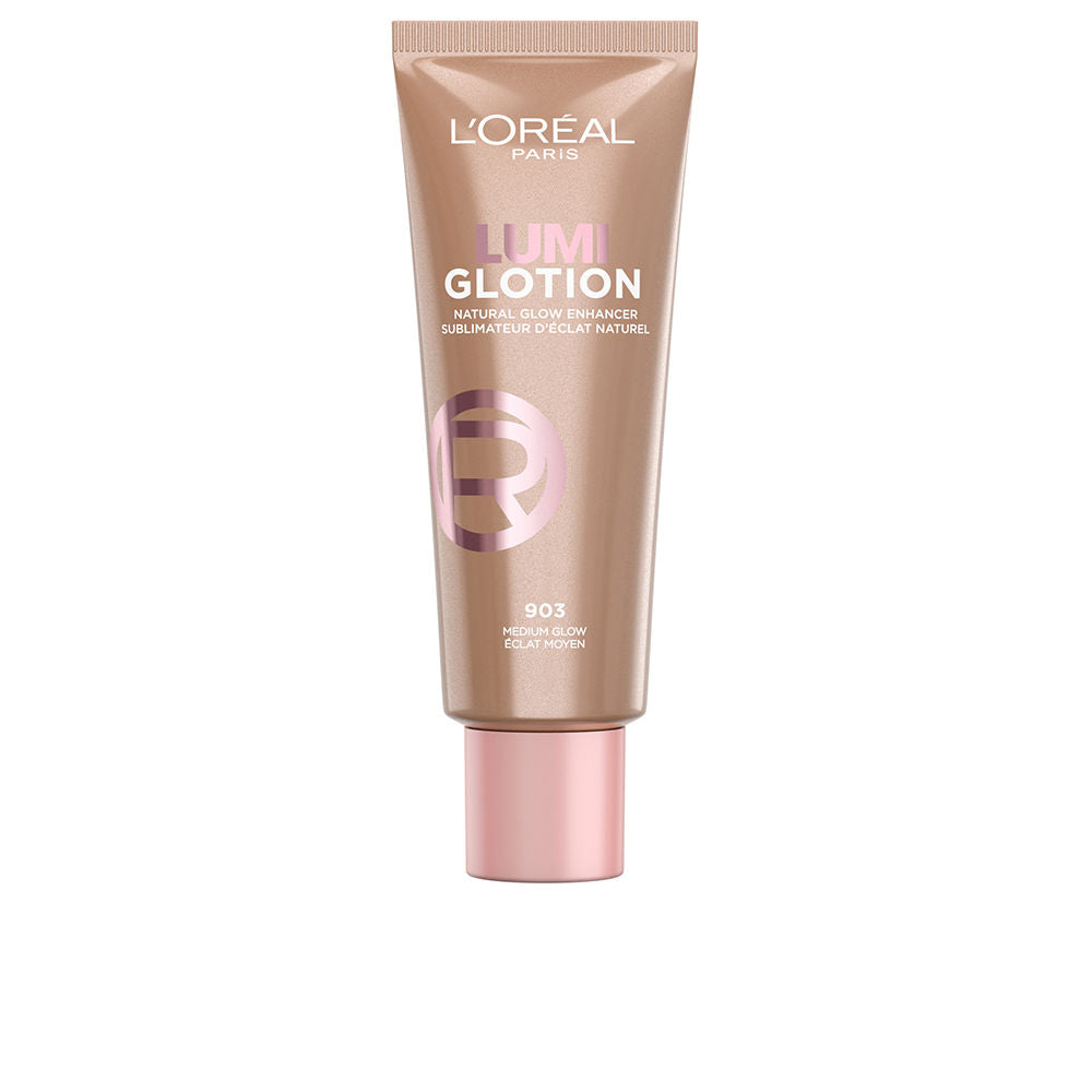 40 ml sheer luminous face lotion in medium shade, dewy finish