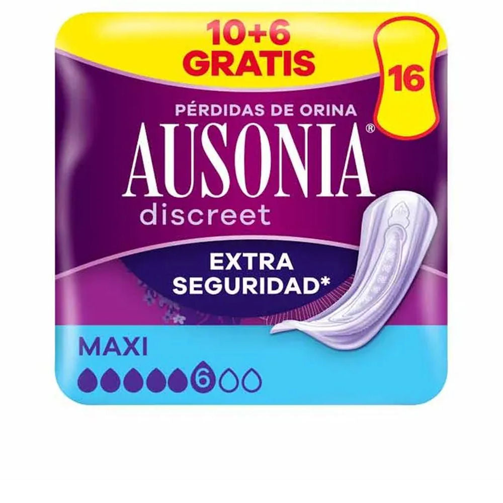 Individually wrapped Maxi incontinence pad, slim with leak barriers and odour-control core