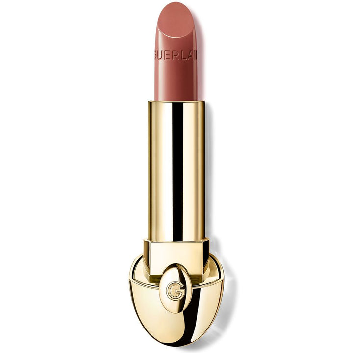 Refillable satin lipstick in rose shade, 3.5 g, lily extract treatment