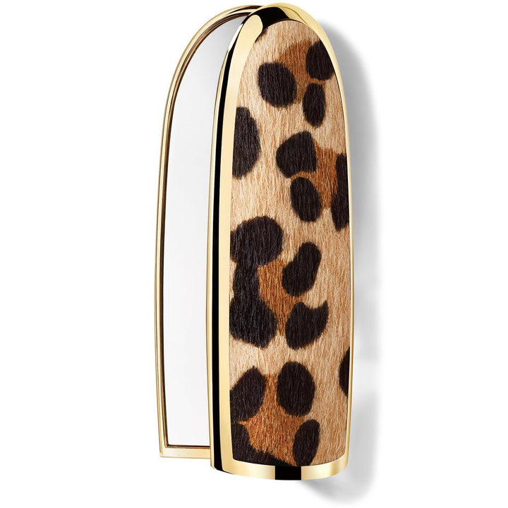 Refillable velvet lipstick in jewellery case with hidden double mirror, LE FAUVE shade