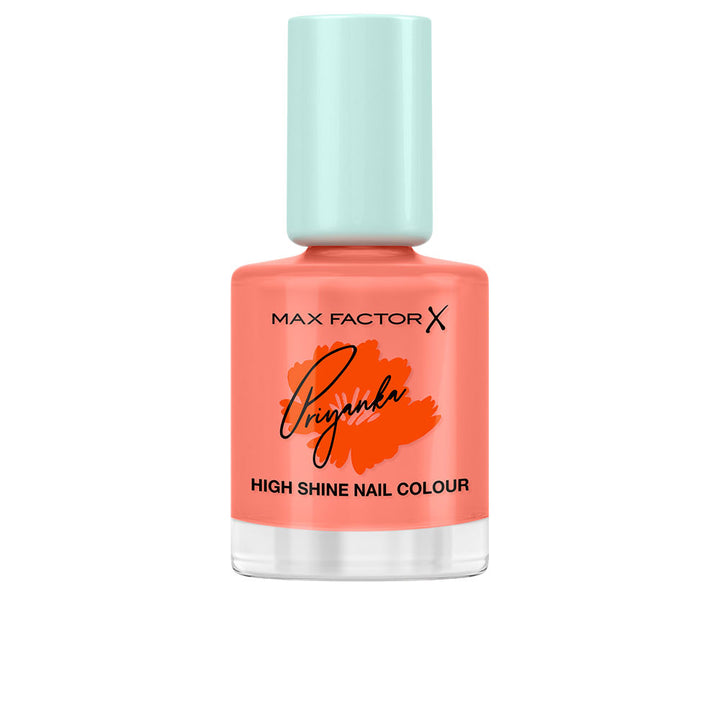 12 ml bold marigold high-shine nail colour bottle and swatch