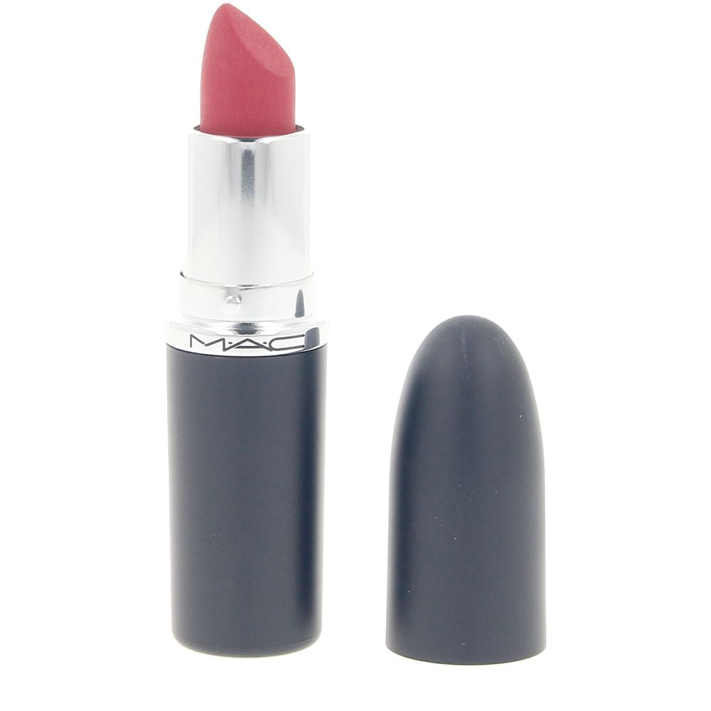 Satin-finish red lipstick stick, 3.5 g, compact bullet