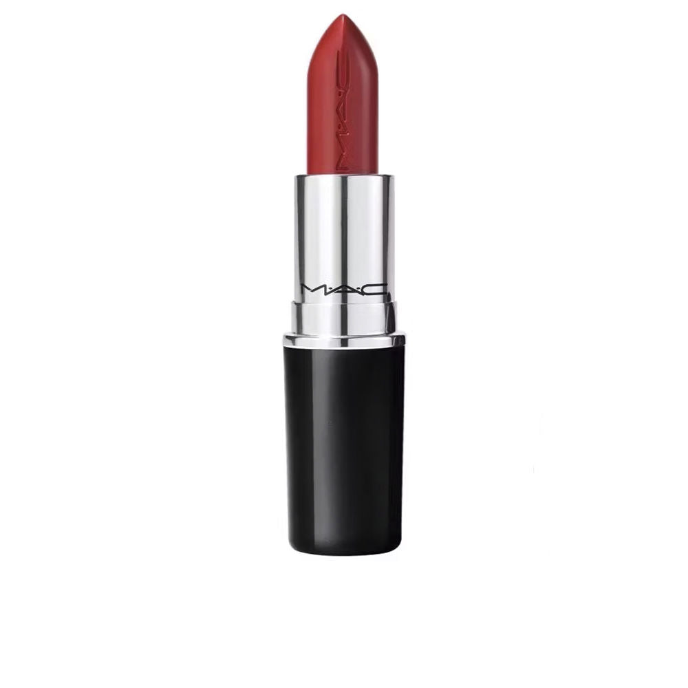 Creamy glossy lipstick in sheer red, 3 g tube, radiant finish