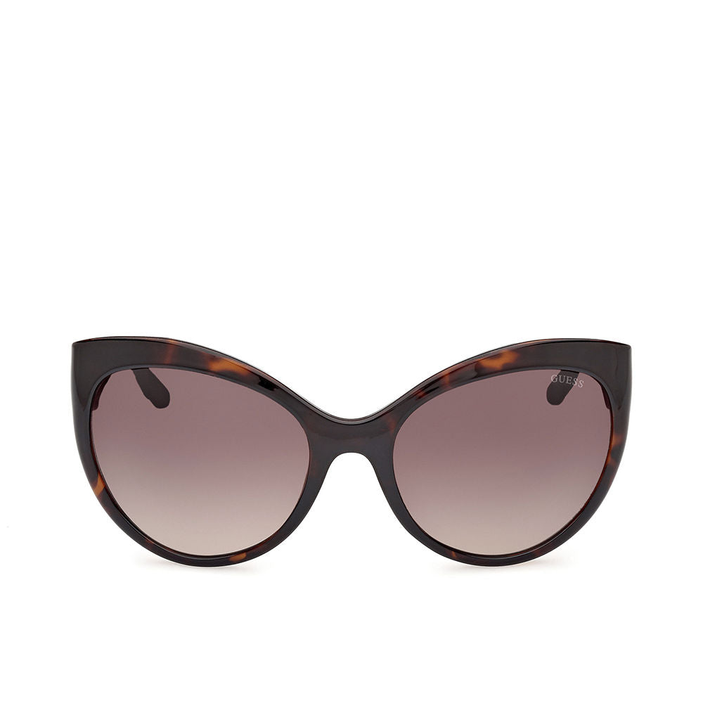 Brown butterfly-frame sunglasses with 61 mm lenses and sculpted temples