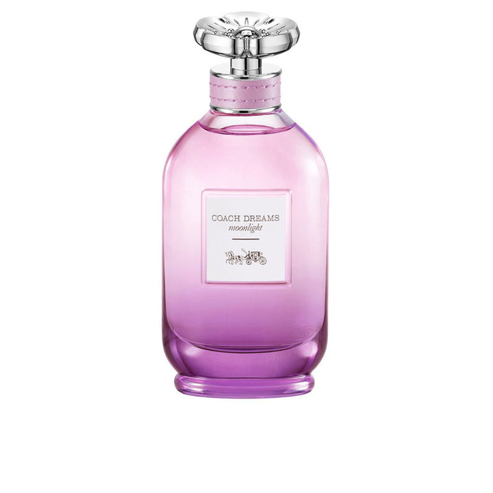 Purple ombré apothecary-style perfume bottle with silver Tea Rose cap, 90 ml