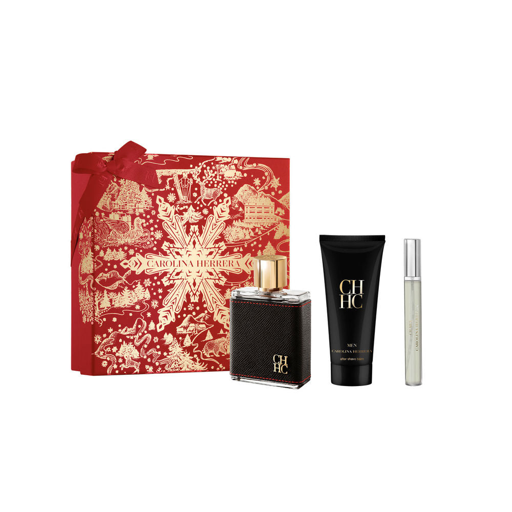CH Men Gift Set with Eau de Toilette, Balm & Travel Spray