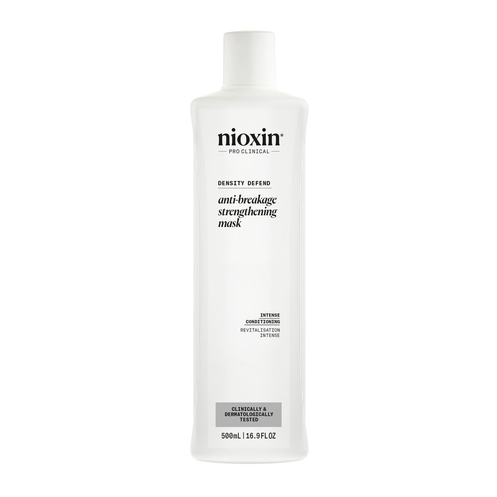 500 ml jar of lightweight fortifying hair mask for Unisex use, cream texture