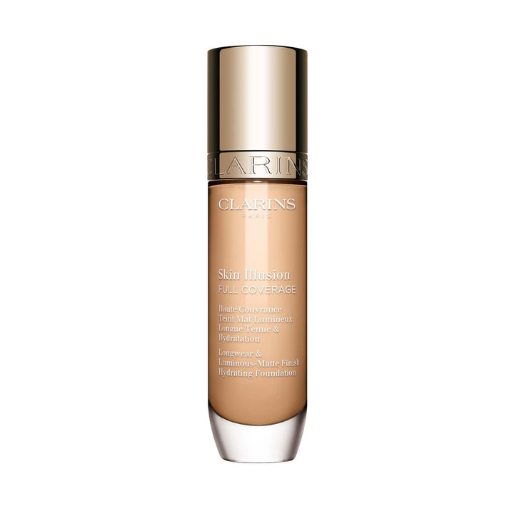 30 ml bottle of full‑coverage liquid foundation, neutral beige shade 105N, Unisex