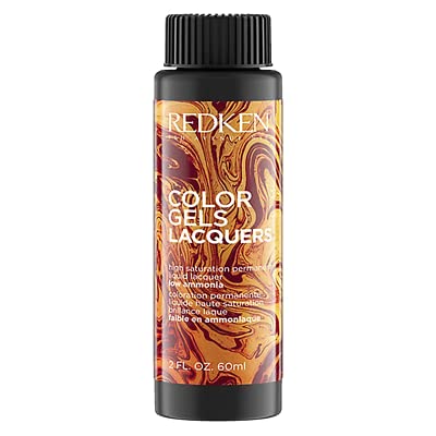 Three 60 ml amber glaze liquid hair colour bottles, low‑ammonia permanent formula, Unisex