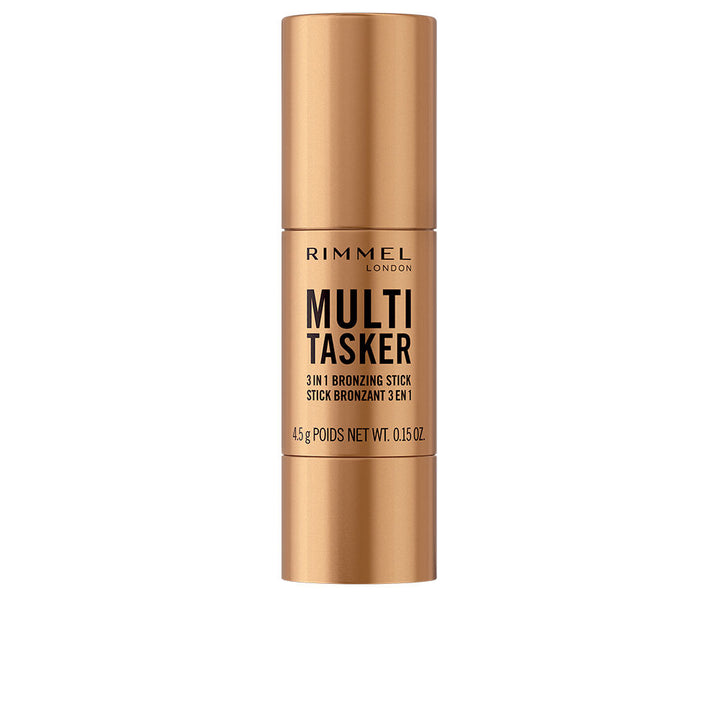 Cream bronzer and contour stick, 02 Medium, 4.5 g, portable twist-up stick