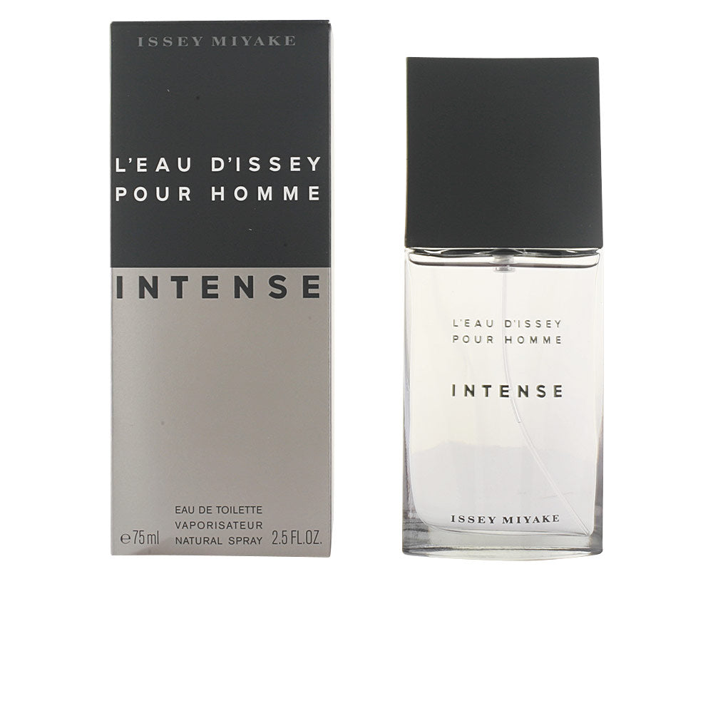 75 ml glass bottle with citrus-spice fragrance for Man, intense woody base