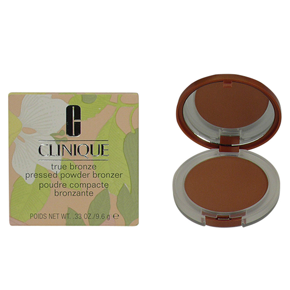 Compact pressed bronzer in warm sunblushed shade, 9.6 g, smooth matte finish