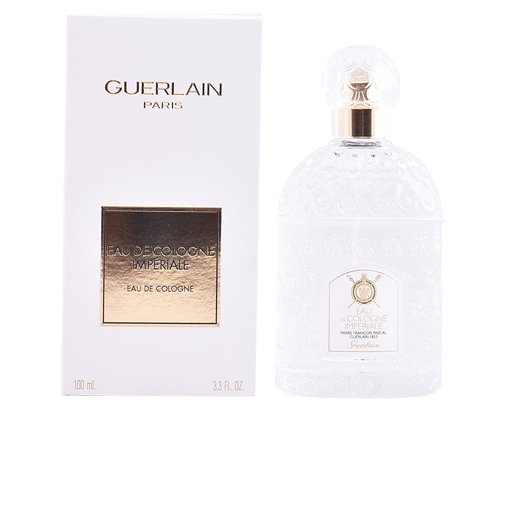 Glass flacon with bee motif, 100 ml eau de cologne, citrus‑floral Unisex fragrance