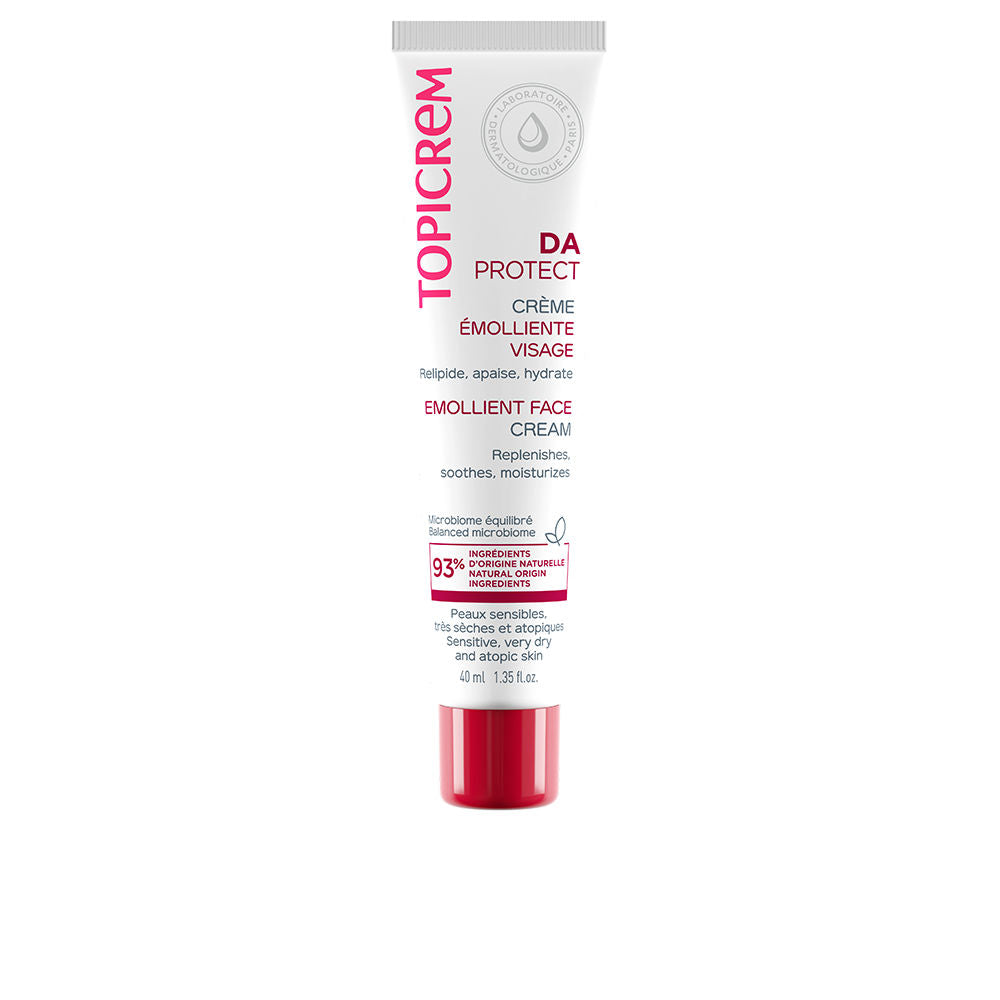 Topicrem restorative hydrating cream jar for sensitive, dry, and atopic-prone skin