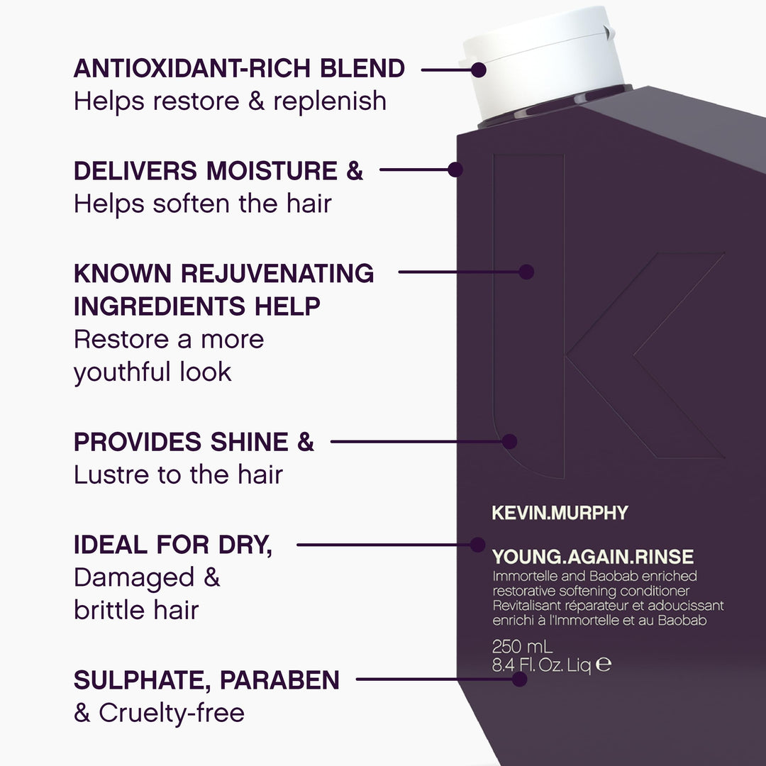 250 ml conditioner bottle, baobab and bamboo ingredients, Unisex hair care