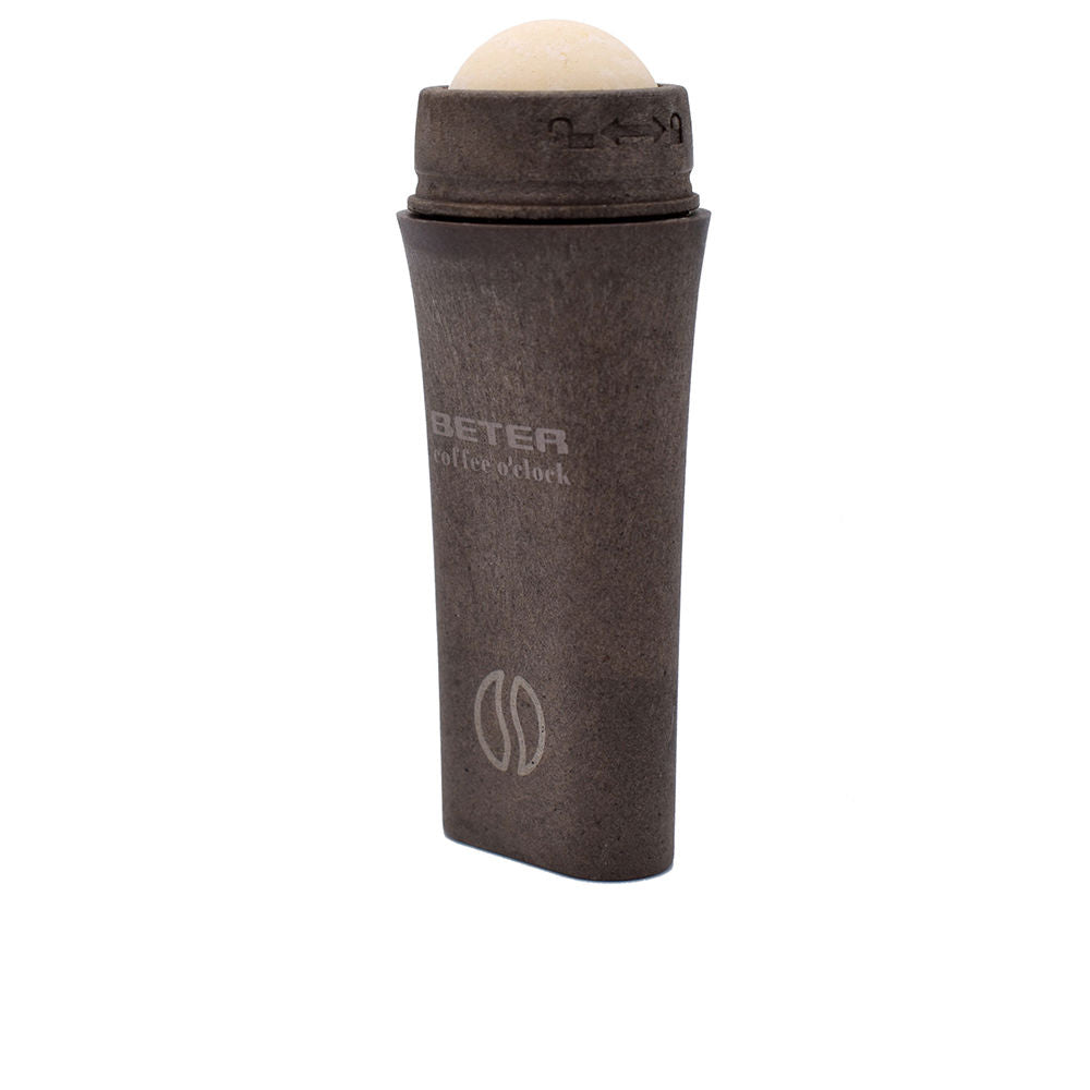 Beter Brown cylindrical lip balm in paper-like tube with rounded top, printed text, logo, and twist arrows