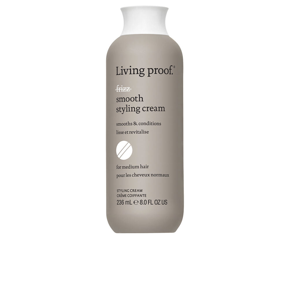 236 ml tube of silicone-free No Frizz Smooth styling cream for Unisex medium hair