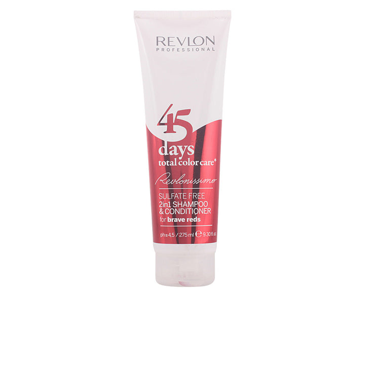 Bottle of colour‑protecting red shampoo, 275 ml, for Unisex coloured hair