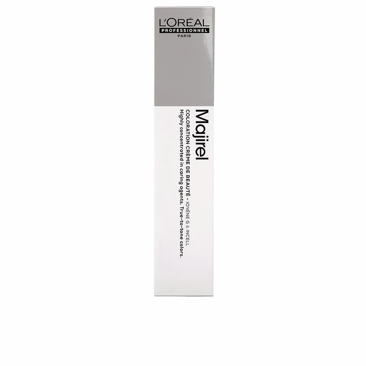 Tube of professional permanent cream hair colour, 50 ml, warm chestnut shade 5.32